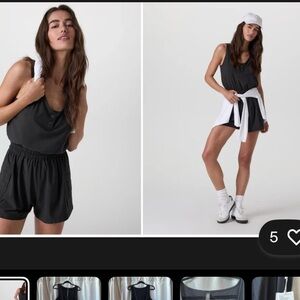 Vuori Black Romper